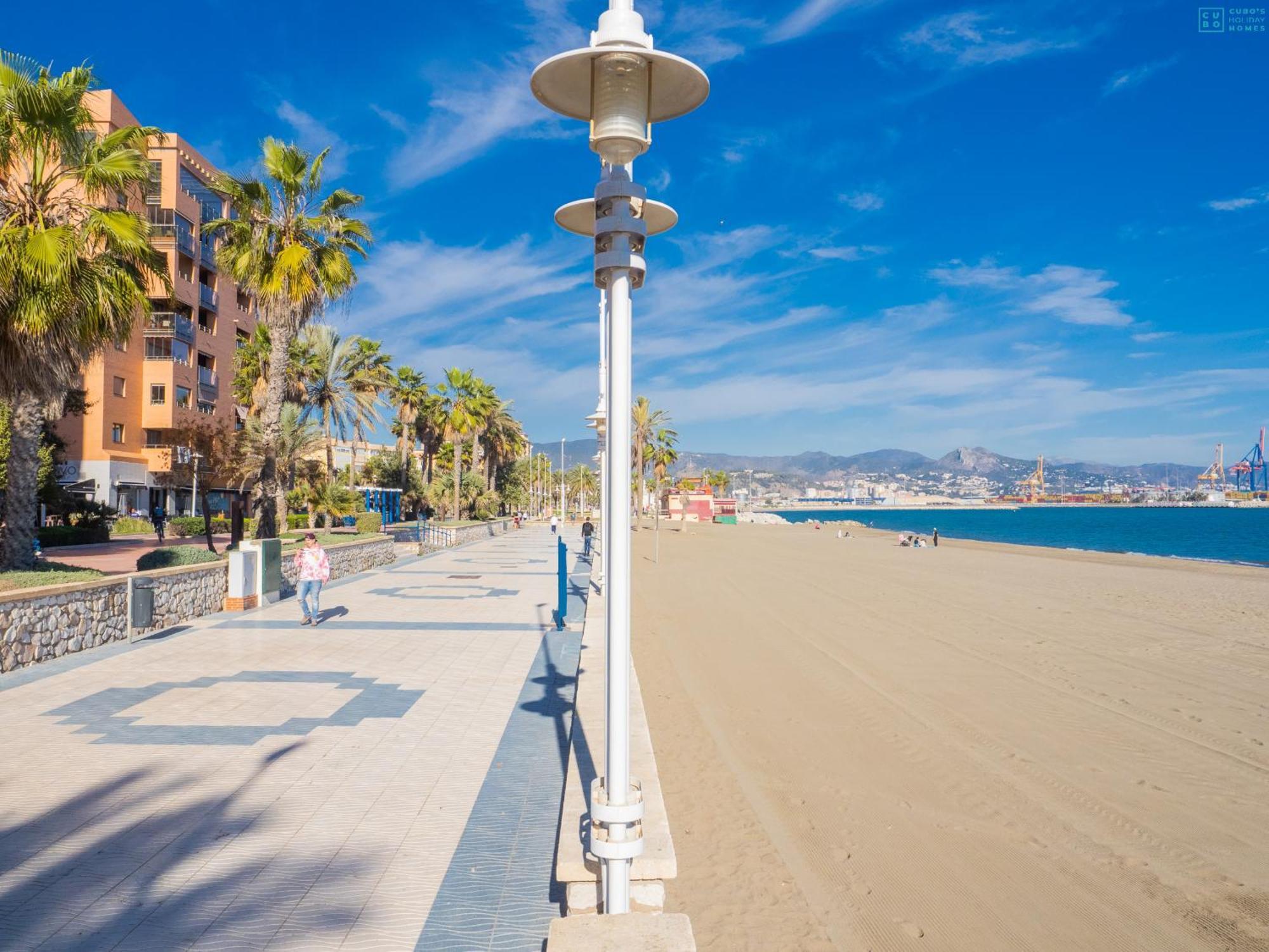 Beachfront Oasis Málaga Exterior foto