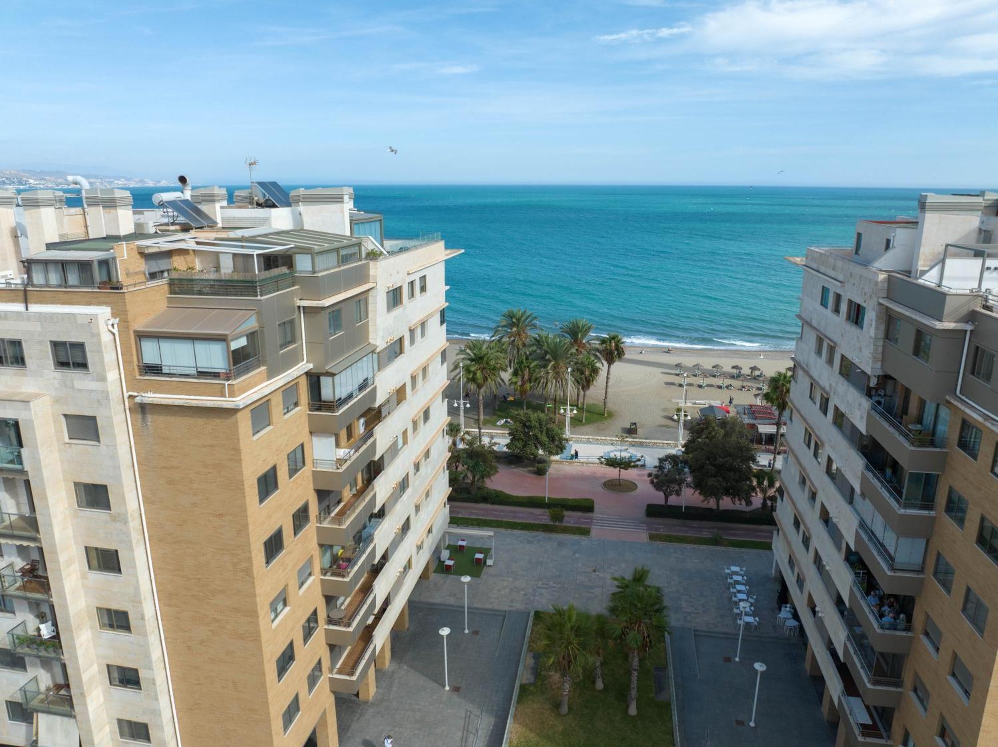 Beachfront Oasis Málaga Exterior foto